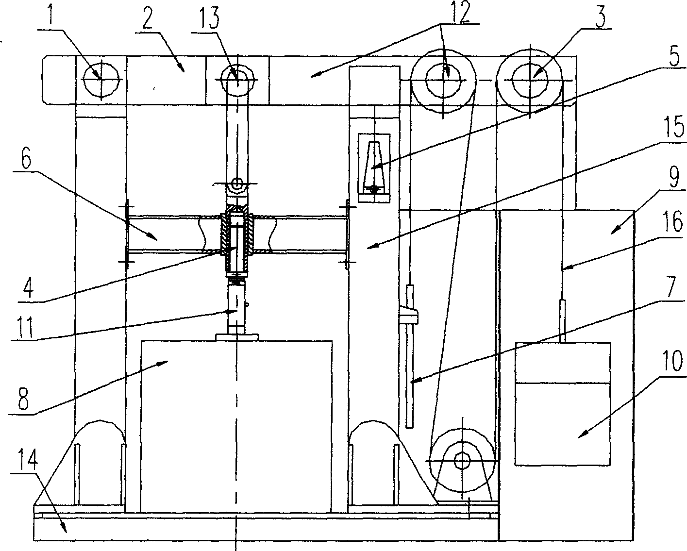 Elastic element creep testing method and tester thereof