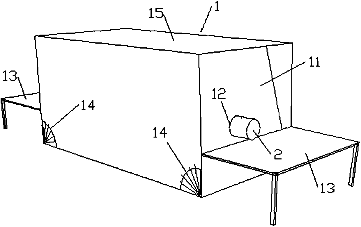 Slope stability simulating system for frozen earth tunnel portal and use method of system