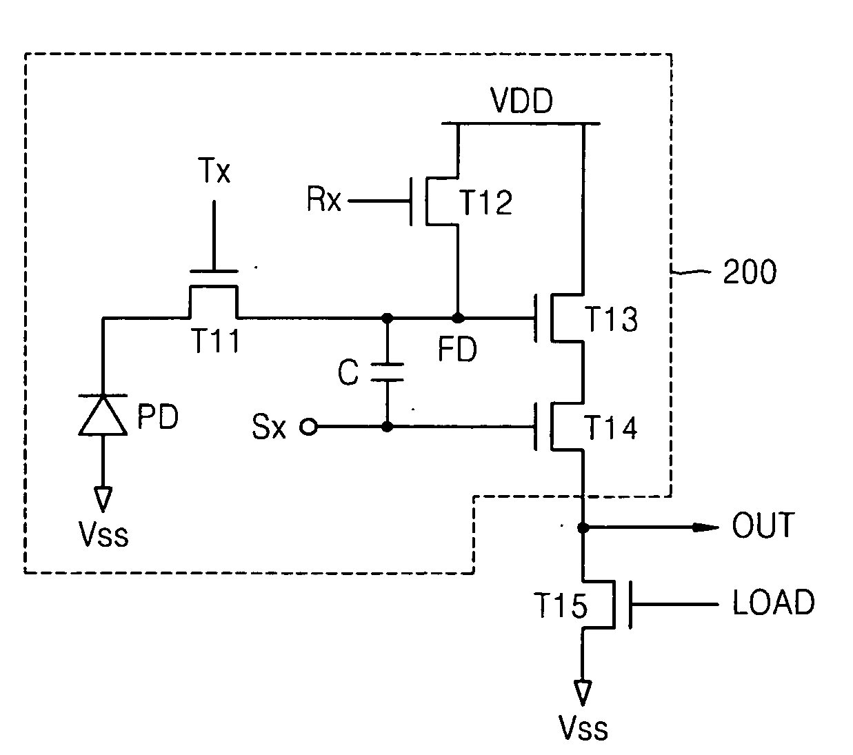 Pixel and CMOS image sensor including the same