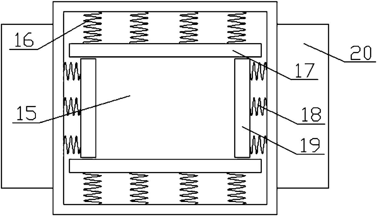 Hardware fitting grinding device