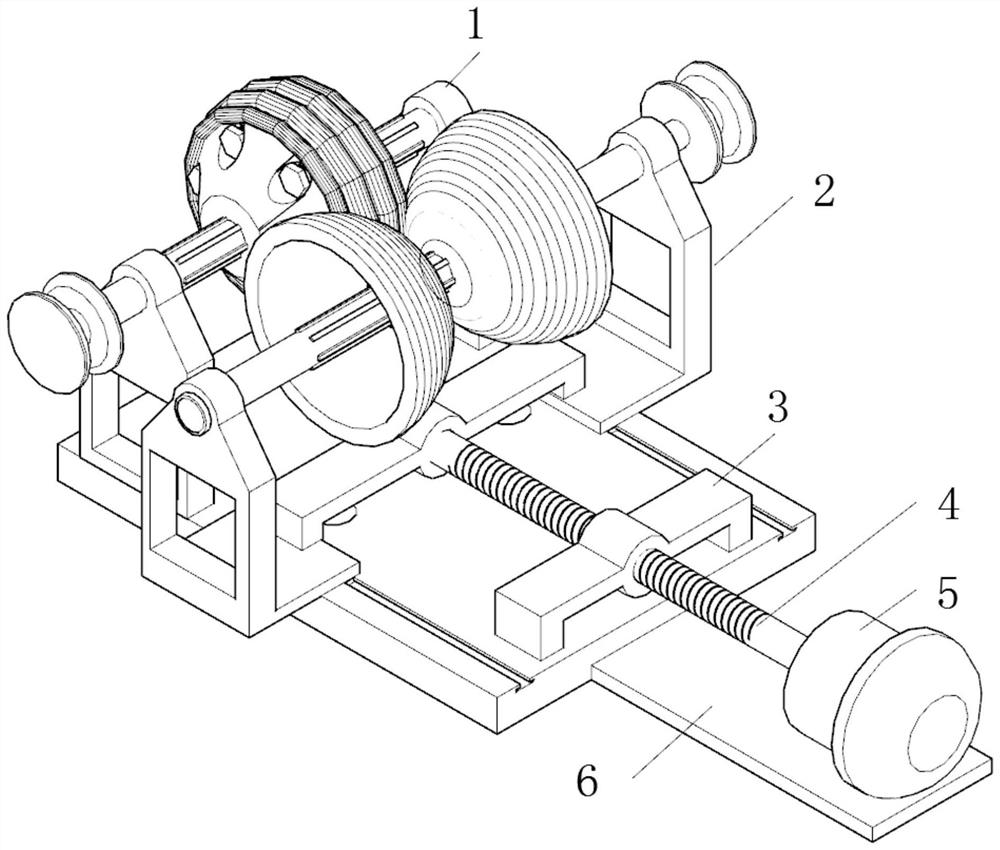 Connecting piece with rotating speed capable of being rapidly adjusted and controlled