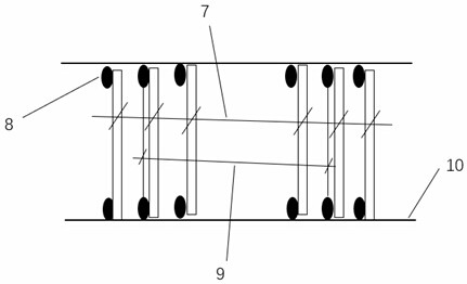 Rapid hoisting construction method for low-clearance diaphragm wall reinforcement cage