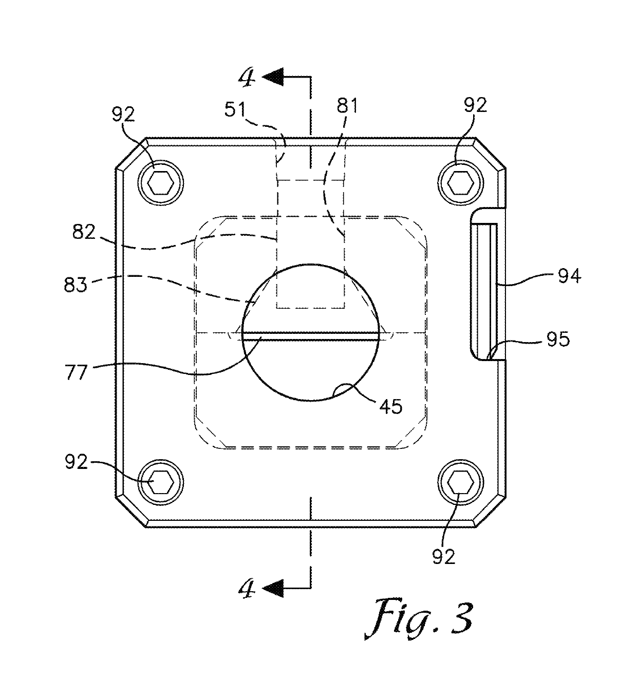 Liquid polymer activation unit with improved hydration chamber