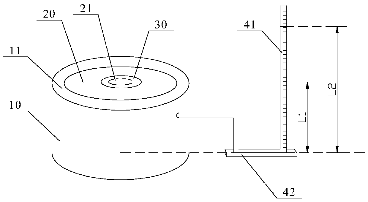 Biological film adhesive force detection device and method