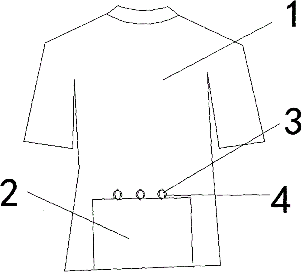 Temperature-regulating moisture transported fabric garment with cooling mat