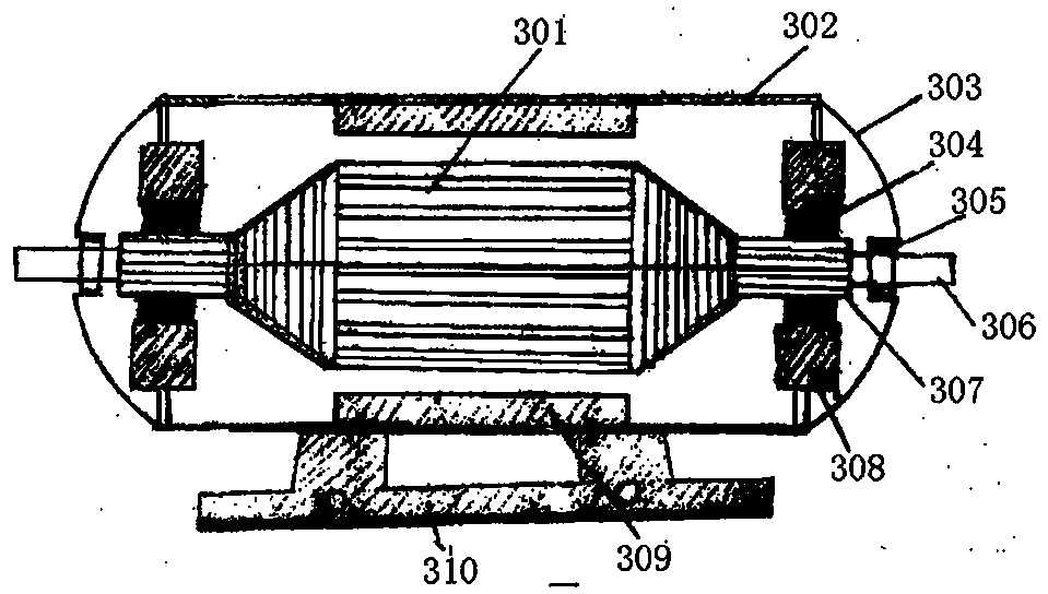 Electromotion and generation integrated unit and pure electric vehicle control system for vehicle