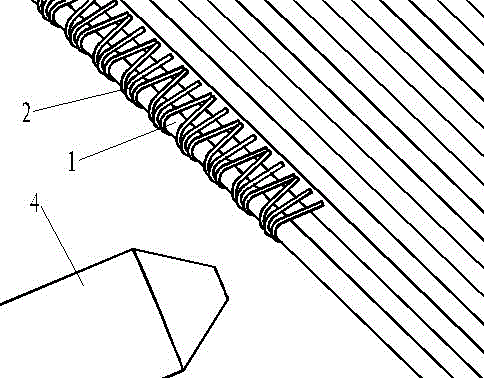 A kind of winding forming carbon nanotube reinforced composite material forming method