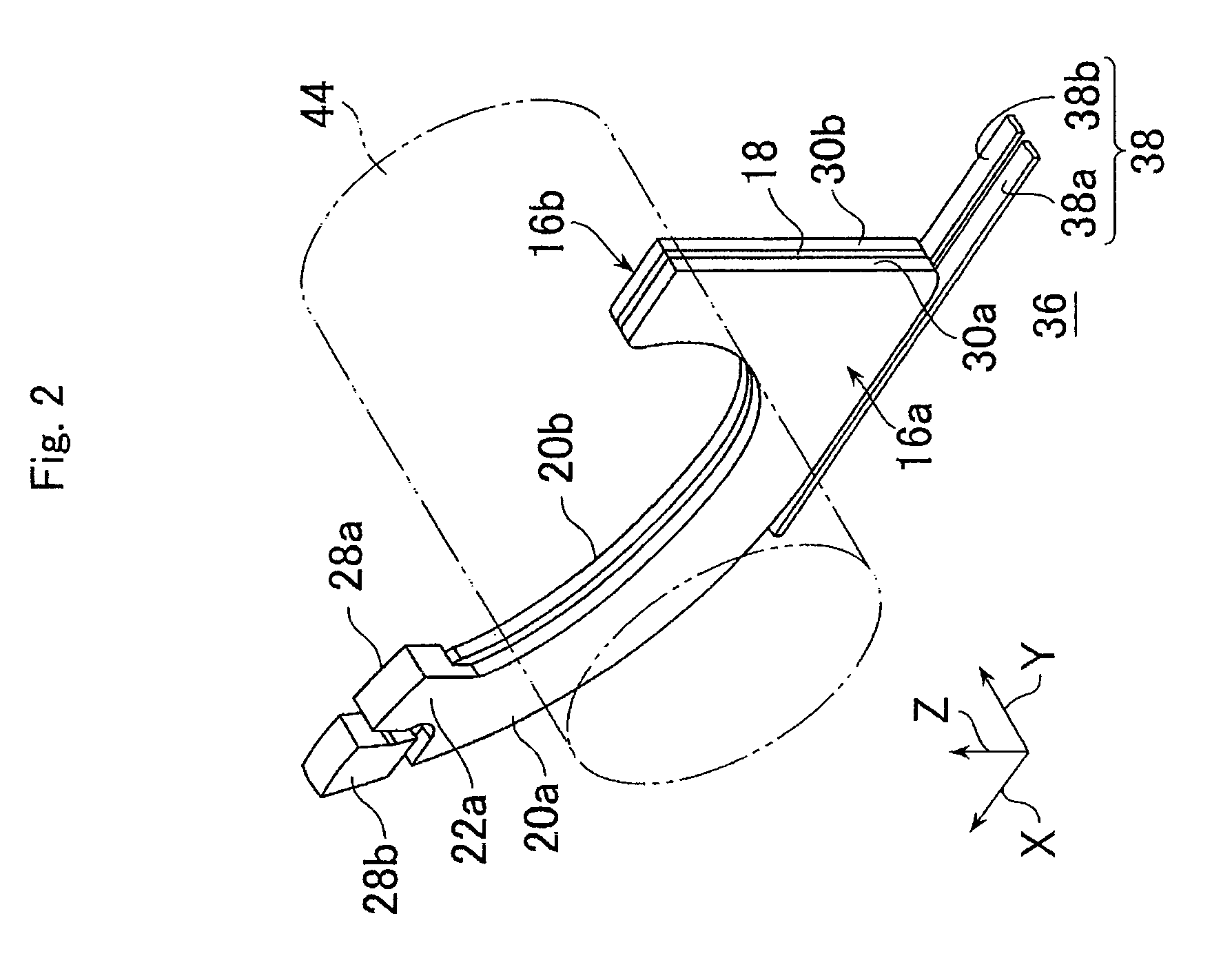 Contact and electrical connecting apparatus