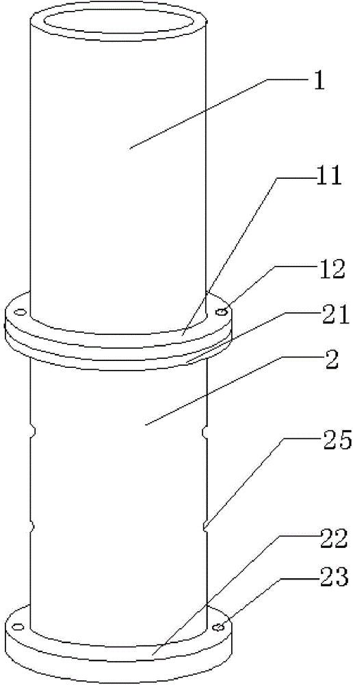 Double room hypha test apparatus and double room hypha test method