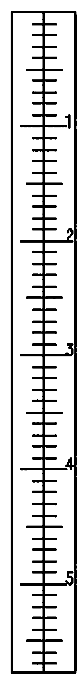 Pervious concrete test piece forming device and forming method thereof