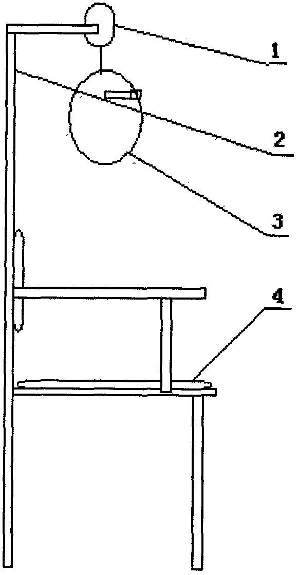 Movement instrument for cervical vertebra rehabilitation