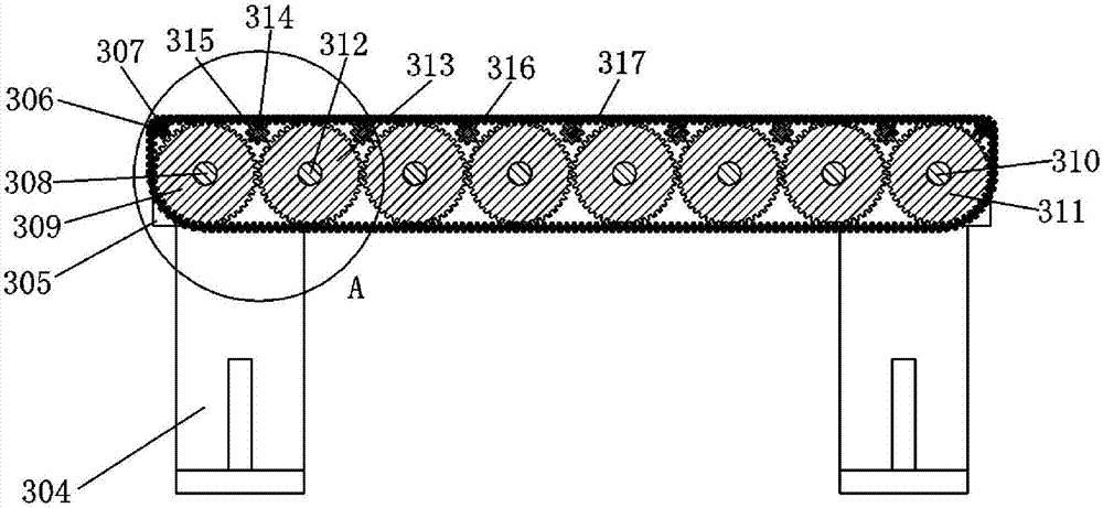 Automatic control system of highway automobile for avoiding rear-end collision