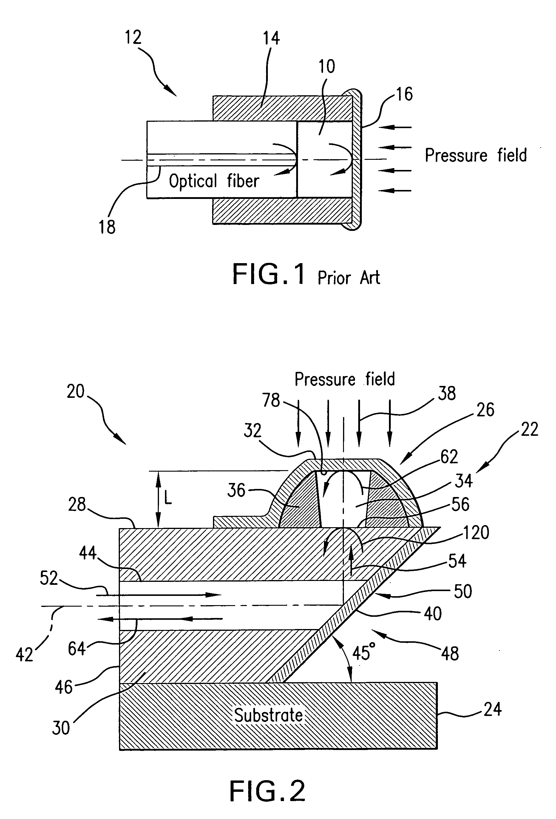 Ultra-miniature fiber-optic pressure sensor system and method of fabrication