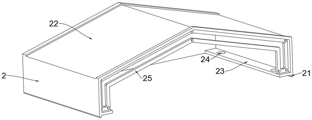 Control box with high protection performance for antenna erection