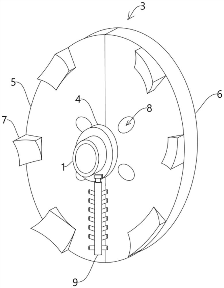 A duct fin evaporator