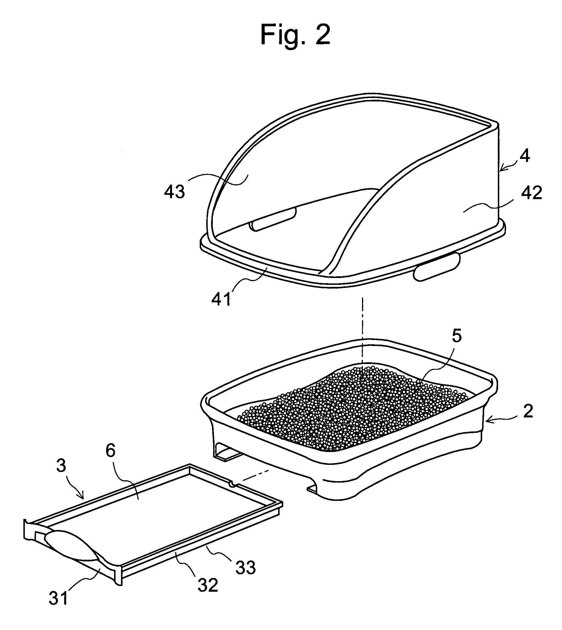 Animal litter box