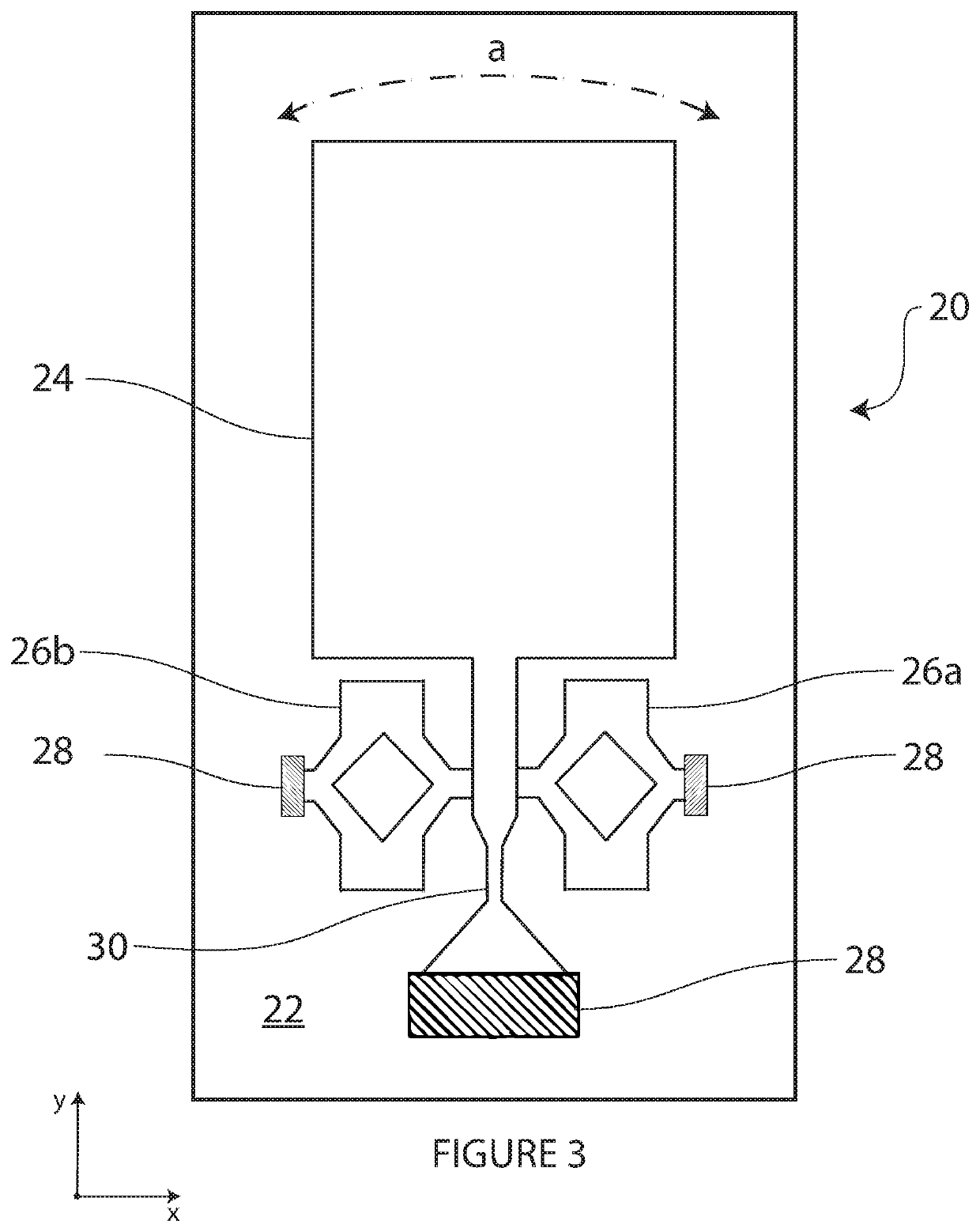 Torsional oscillator micro electro mechanical systems accelerometer