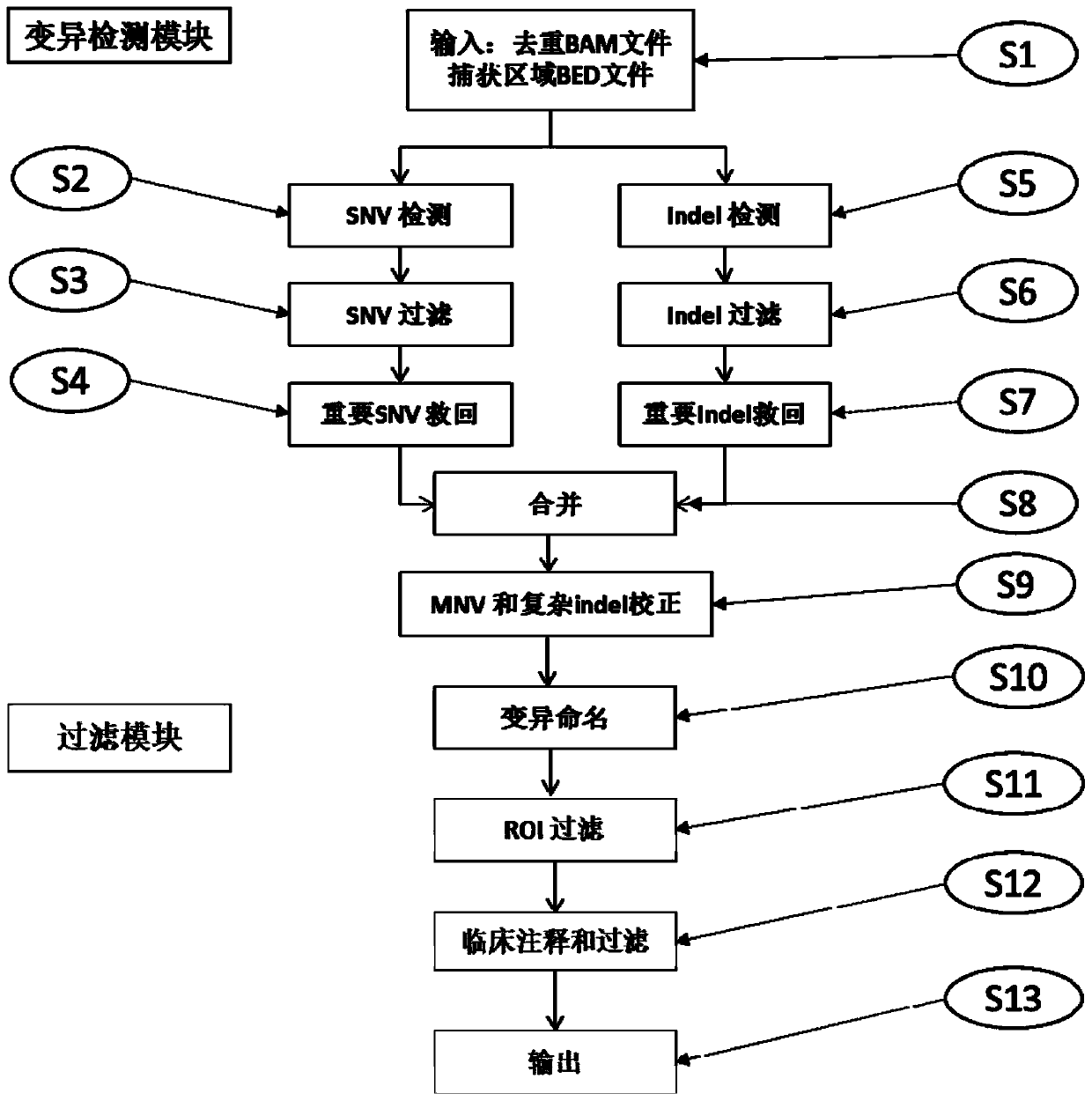 High-flux sequencing data analysis method and device