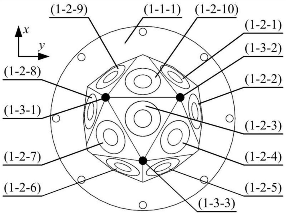 Synchronous three-axis attitude control magnetic levitation inertia actuating mechanism