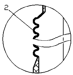 Enteroscope cannula of integral structure