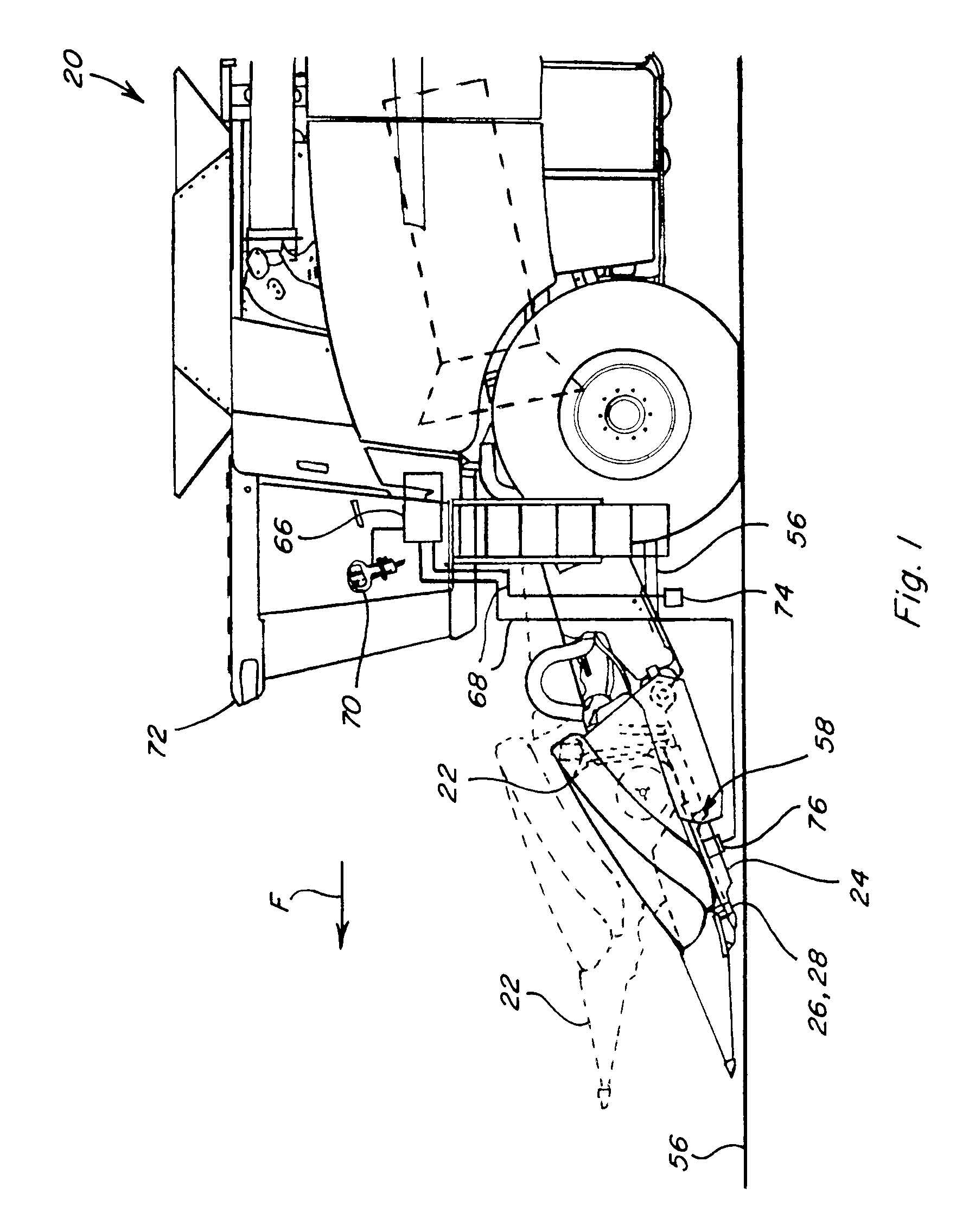 System and method for automatically controlling deck plate position on a corn header