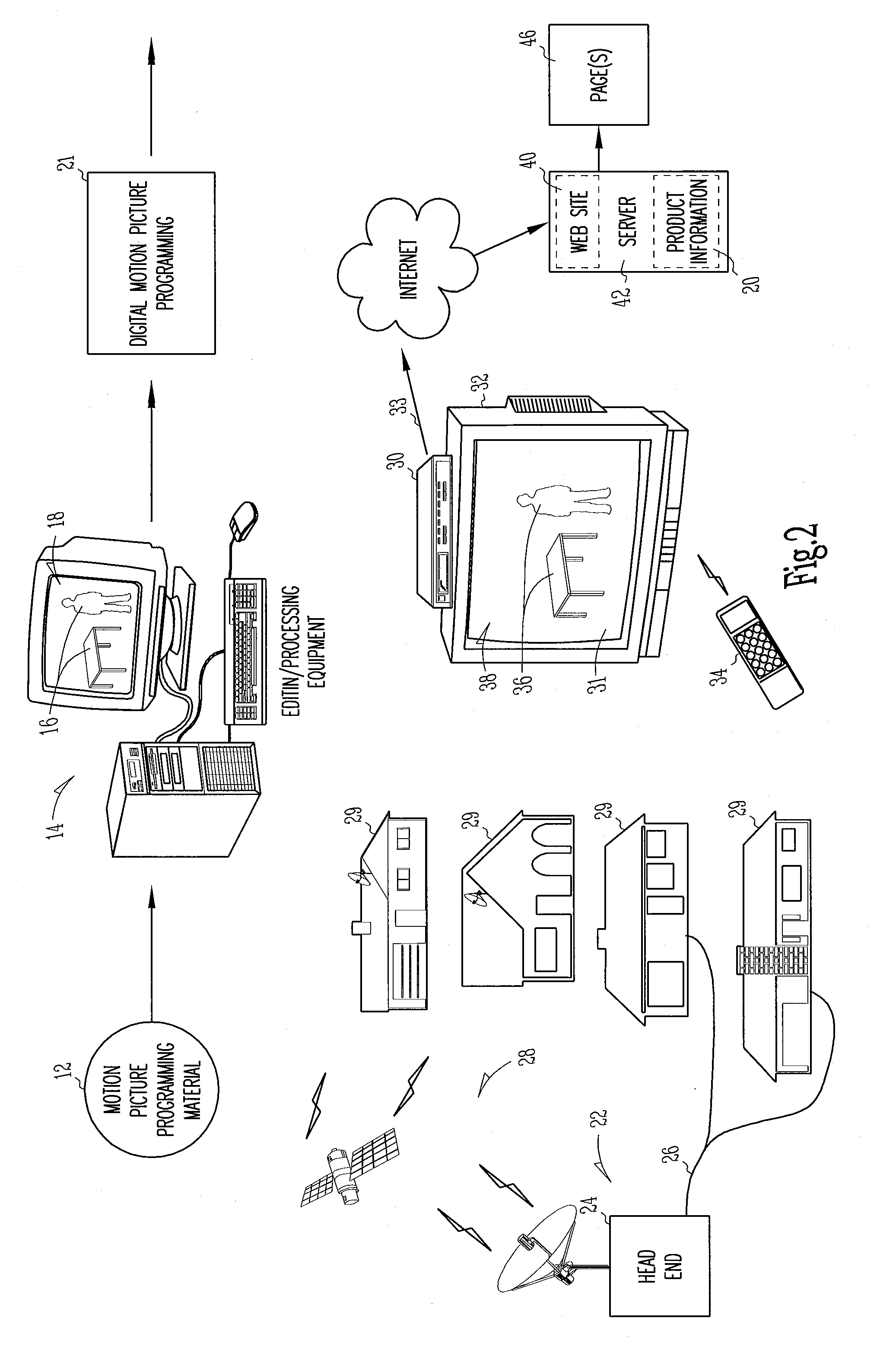 Method and apparatus for displaying information and collecting viewer information