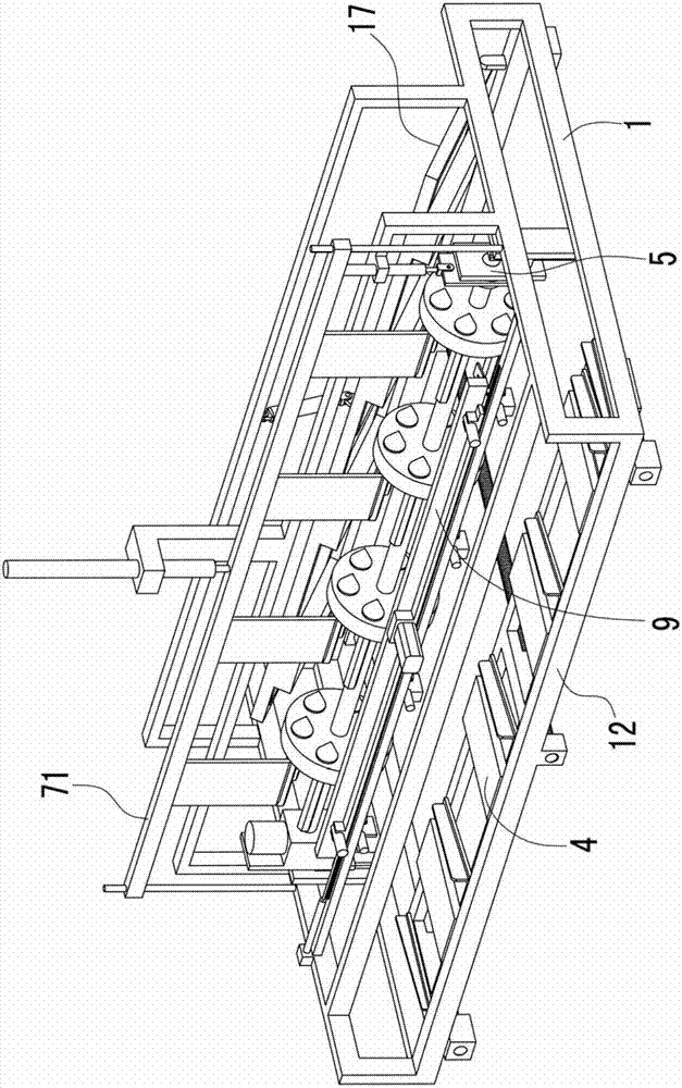 Handwork imitation full-automatic egg-biscuit-roll machine