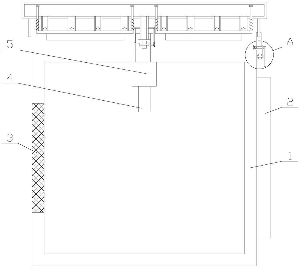 Electronic desk calendar with heat dissipation function