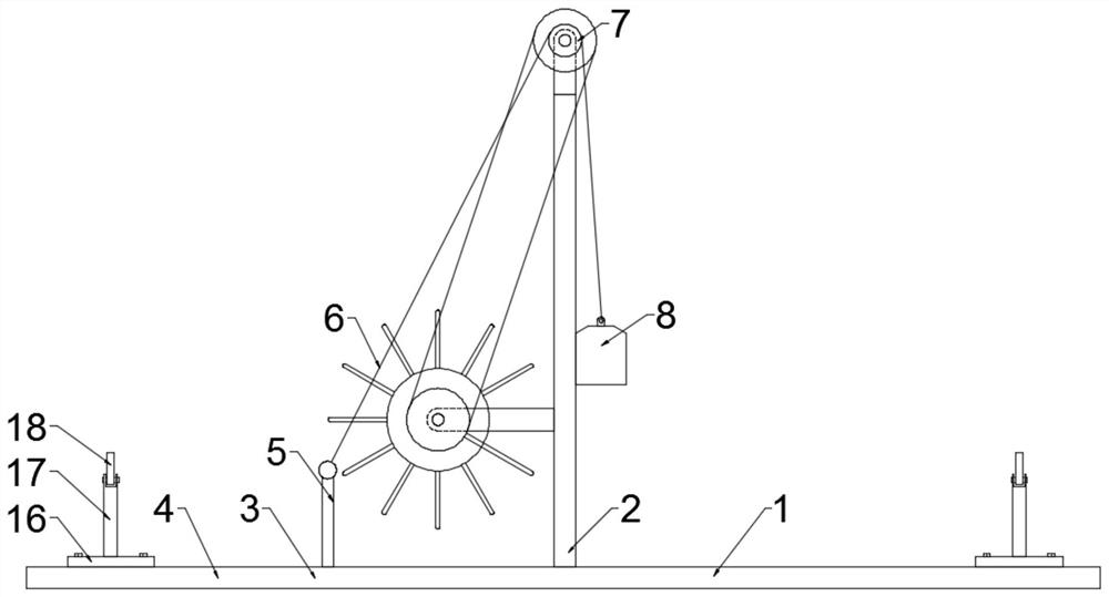 Diabetes lower limb rehabilitation therapeutic apparatus