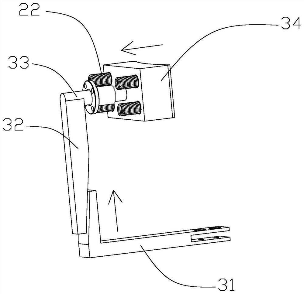 A portable tool for disassembling and assembling hydraulic mechanism of vertical circuit breaker