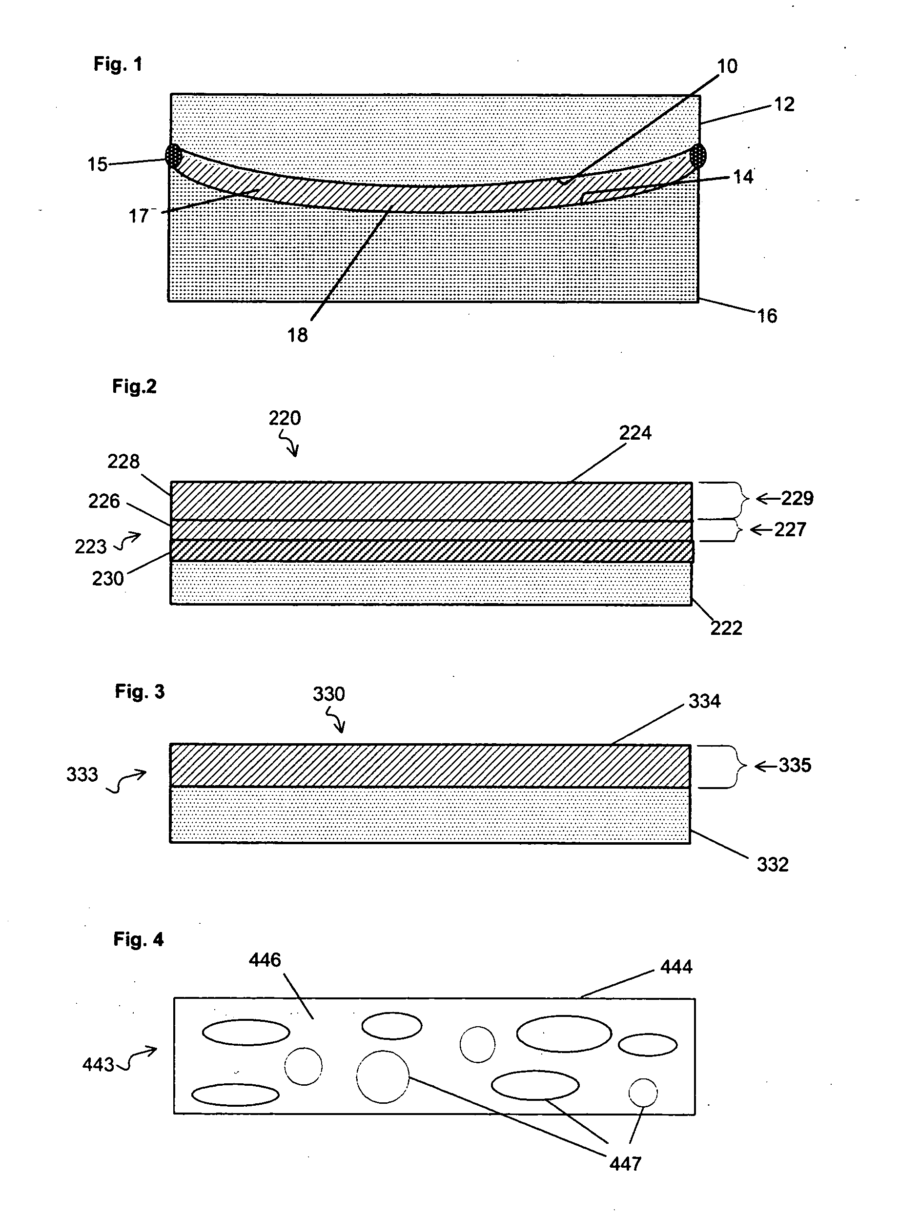 Alignment facilities for optical dyes