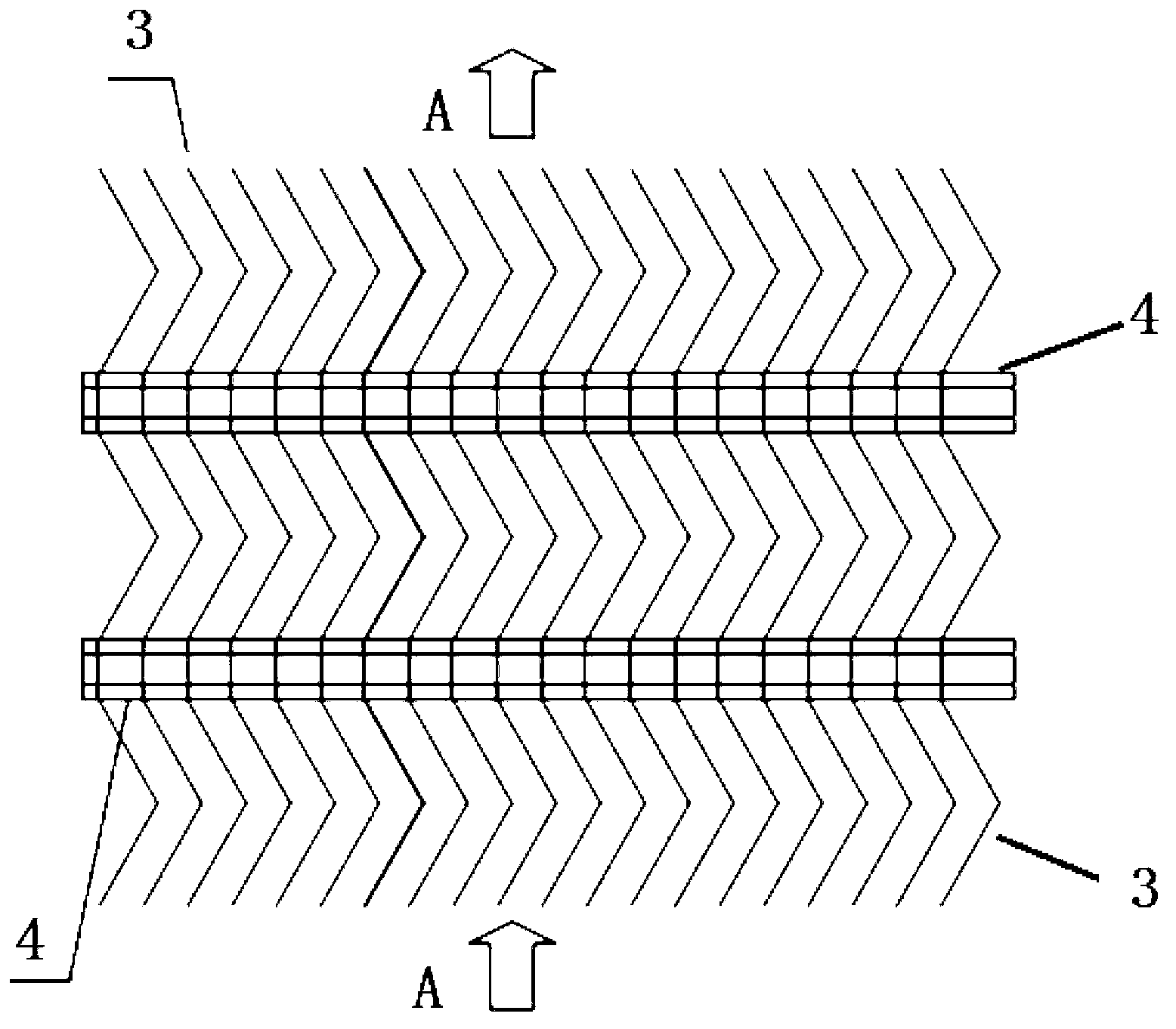 Silencing and noise-reducing coil pipe heat exchanger as well as ultra-silencing fan coil pipe and soundproofing heat exchanger