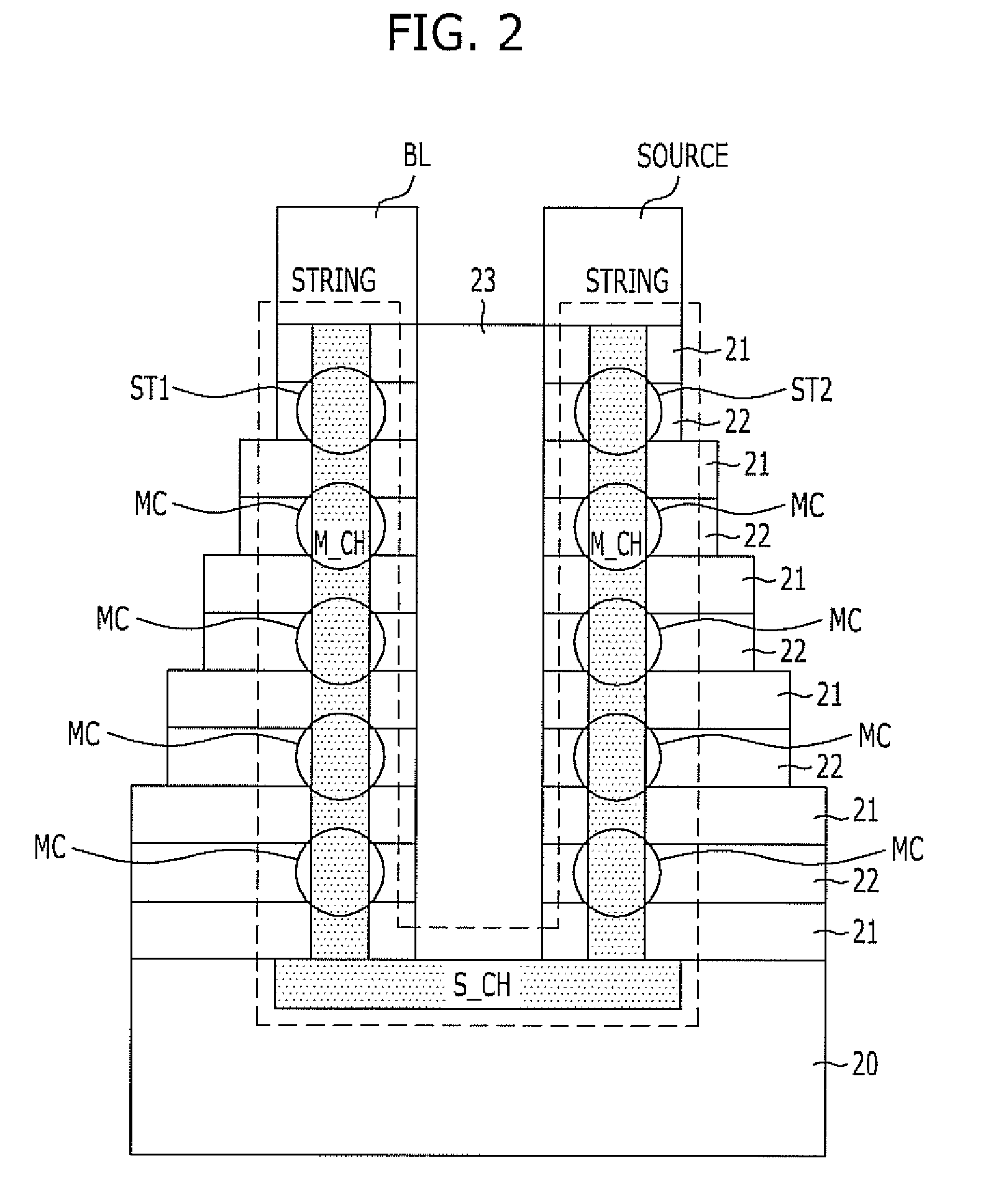 3D non-volatile memory device and method for fabricating the same