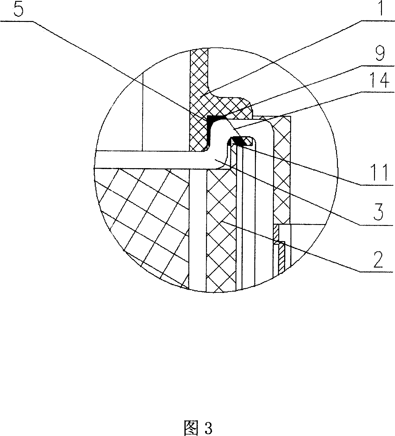 Air-tight type low-voltage electrical apparatus with working contact and its oxygen-free seal method