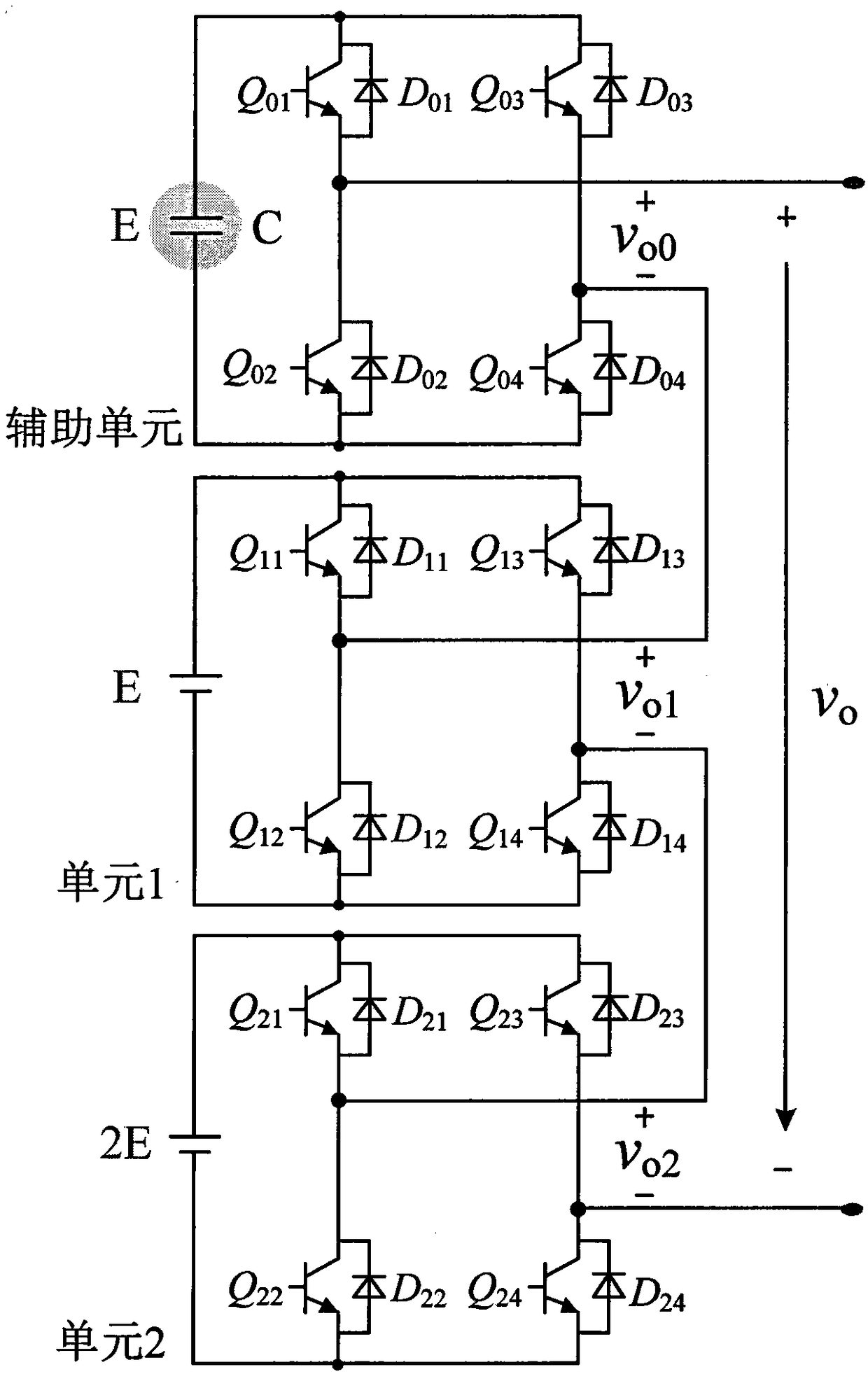 Power balanced modulation method suitable for mixed cascaded H-bridge nine-level inverter