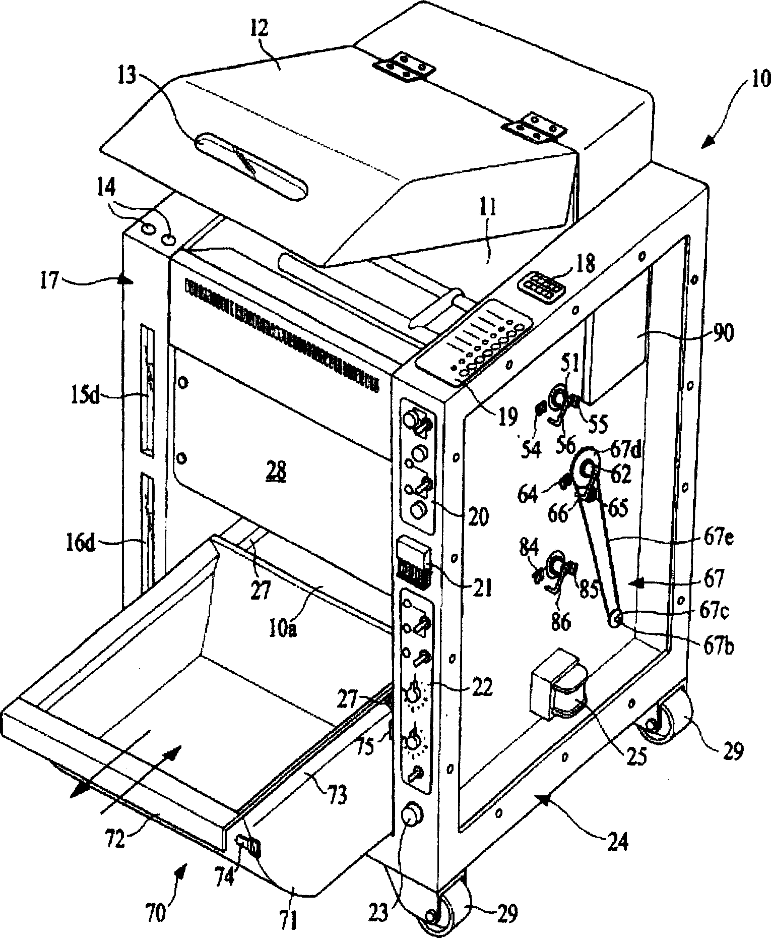 Roaster for seasoning marine algae