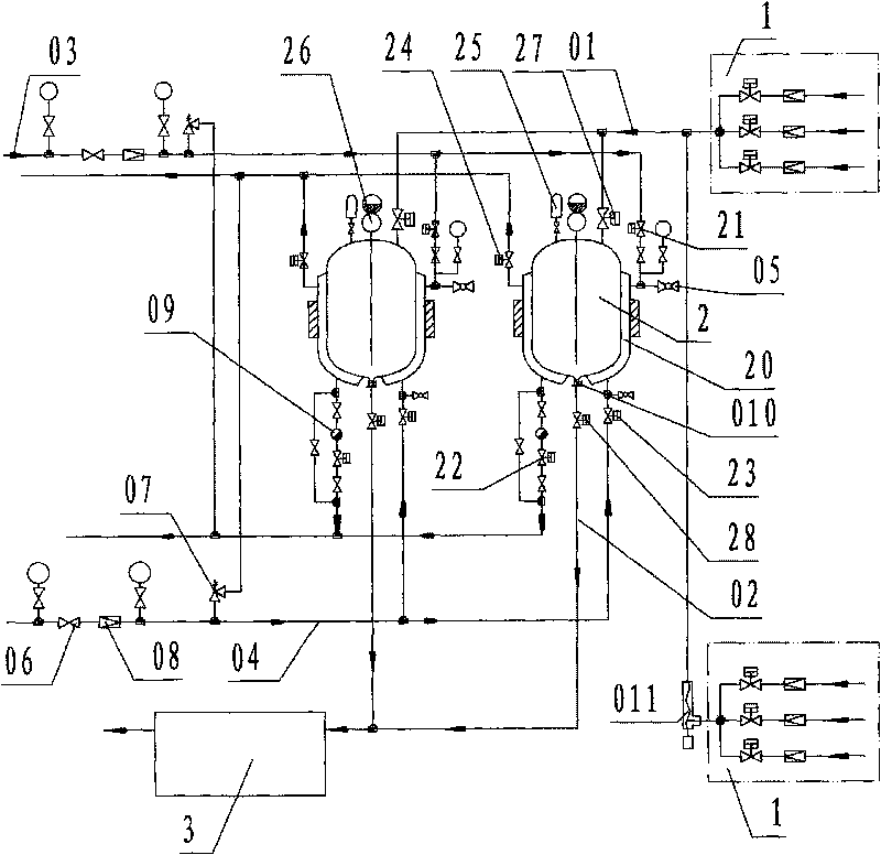 Pathogenic microorganism waste liquor treatment system