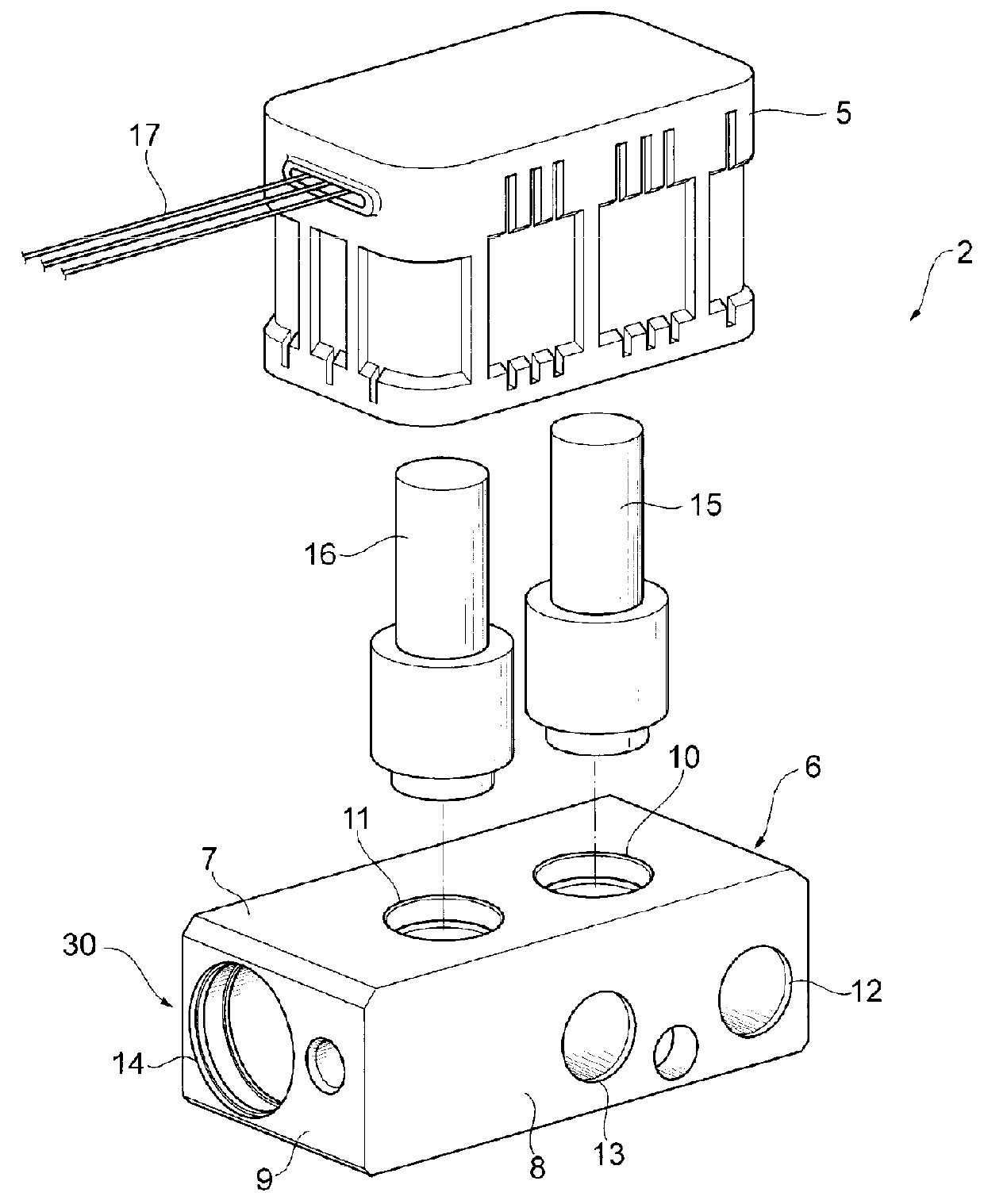 Brake hydraulic pressure control device and Anti-lock brake system