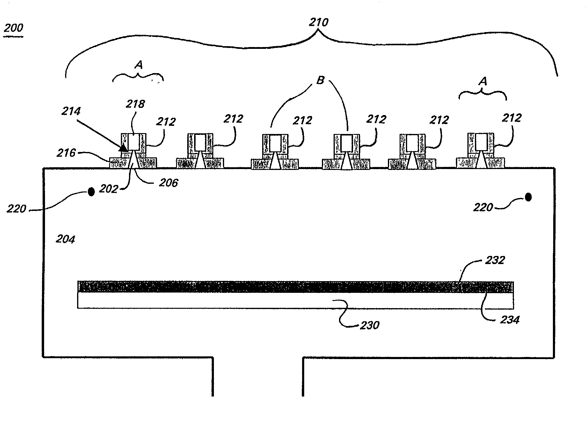 Apparatus and method for depositing large area coatings on planar surfaces