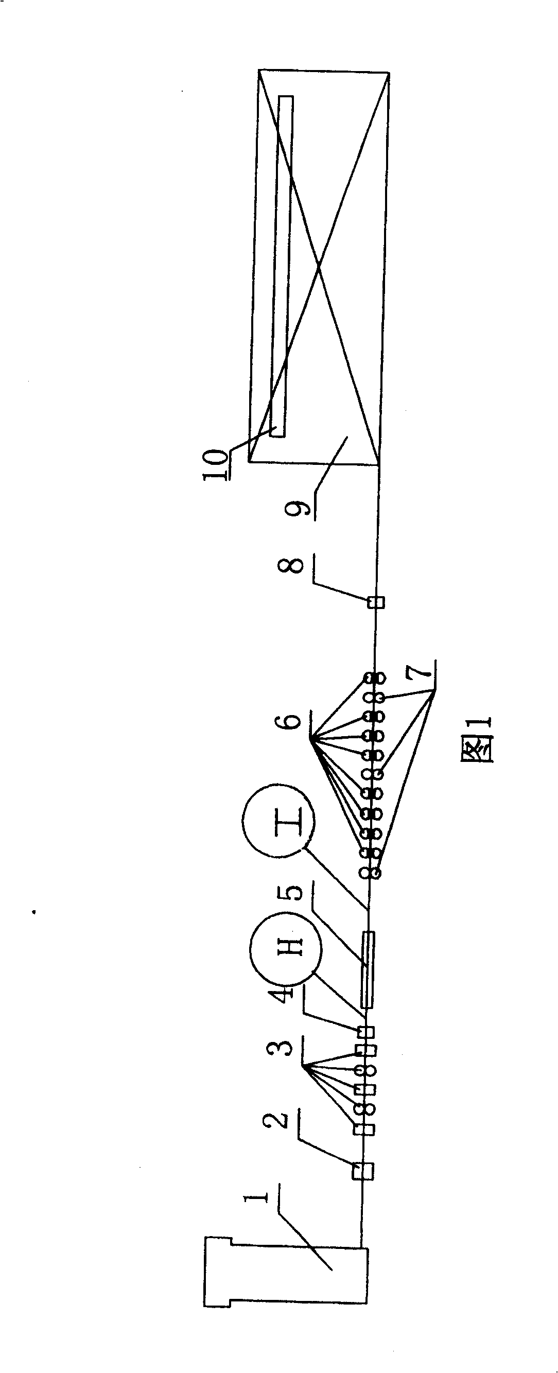 H-type shape steel vertical rolling method and apparatus