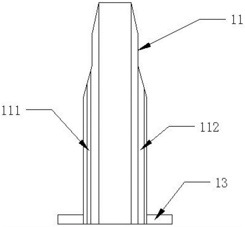 A detachable brain stereotaxic keyhole device