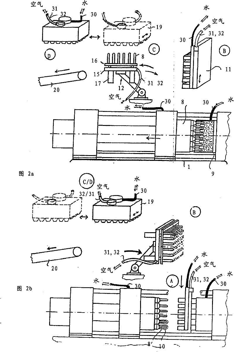 Injection molding machine for manufacturing a plurality of injection molding elements in period