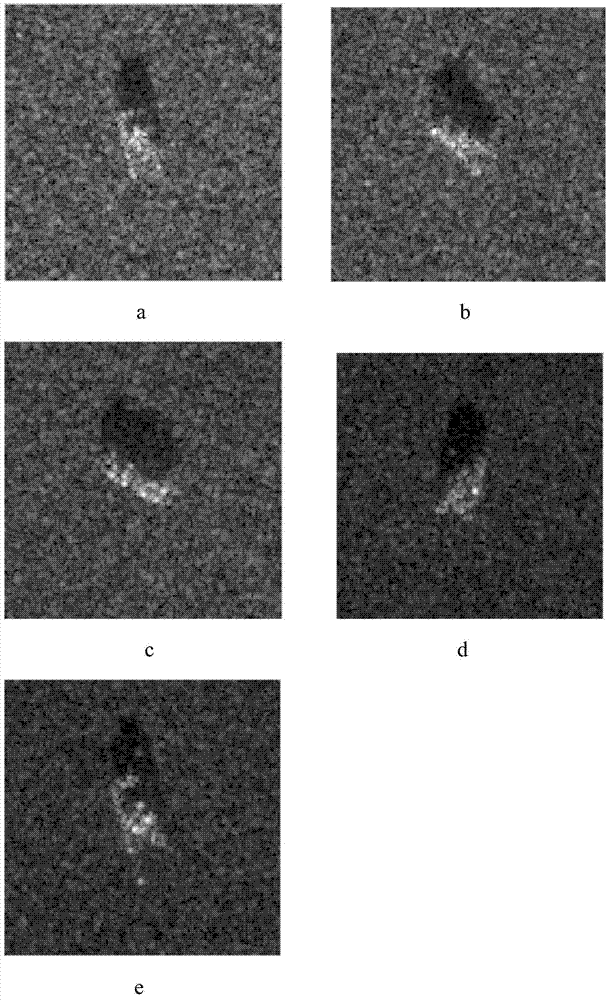 SAR image target recognition method based on non-negative matrix factorization of sparse constraint