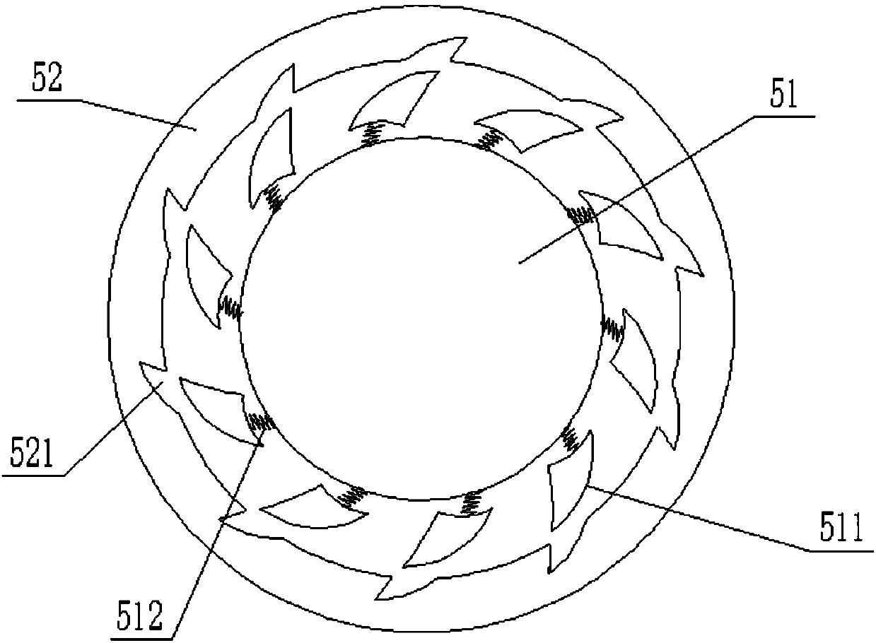 Yarn production device for textiles