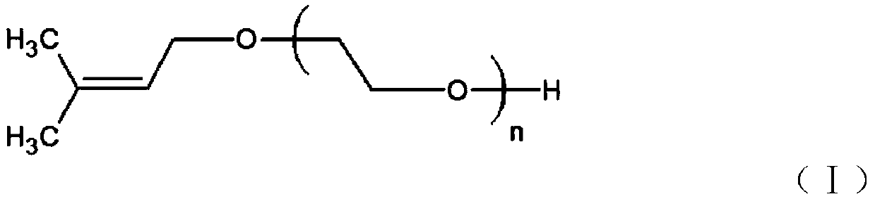 A kind of preparation method of high solid content ether type slump-retaining polycarboxylate water reducer