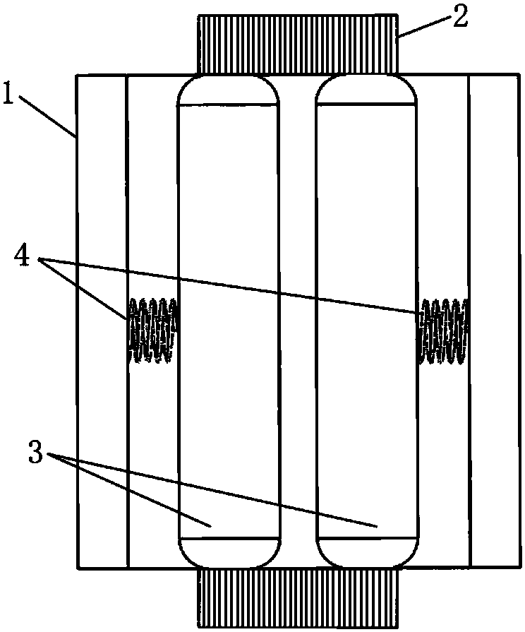 Spinning device and parallel spinning method with the same