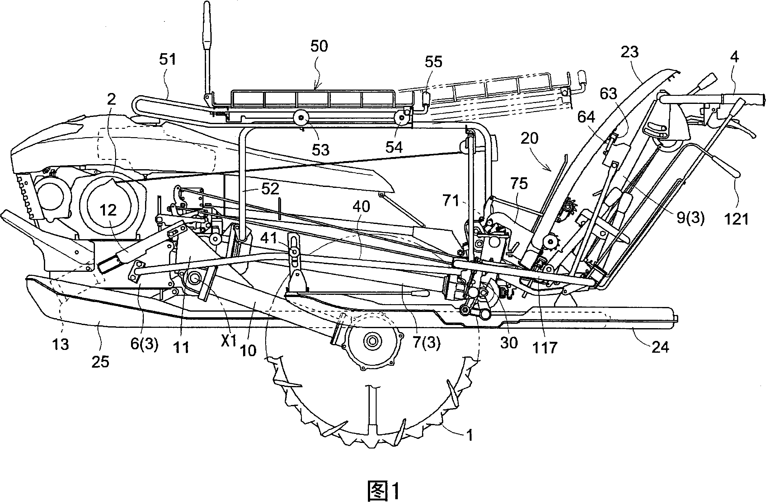 Seedling transplanting device