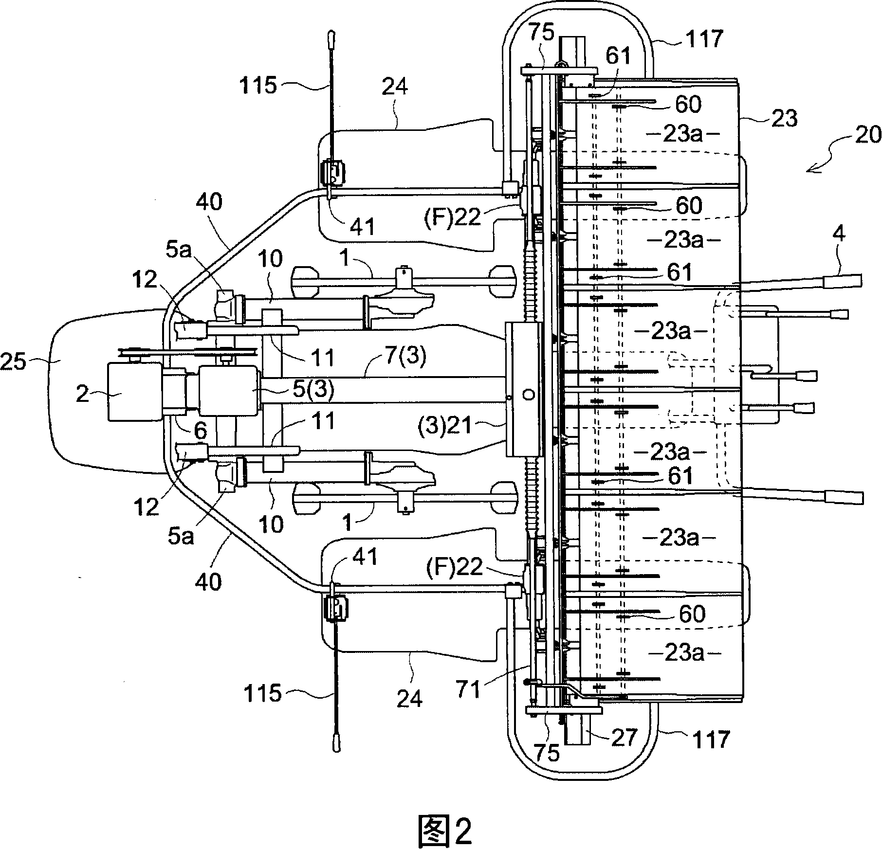 Seedling transplanting device