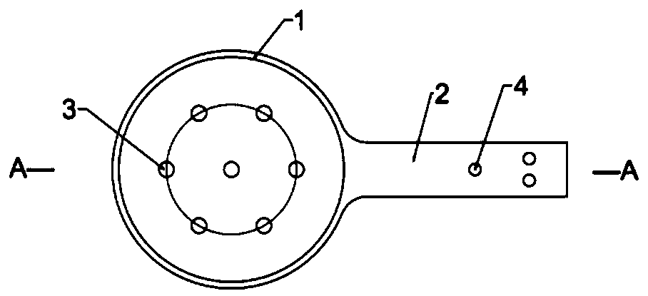 High-temperature-resistant antioxidant niobium alloy slag ladle used for nonferrous metal smelting and slagging