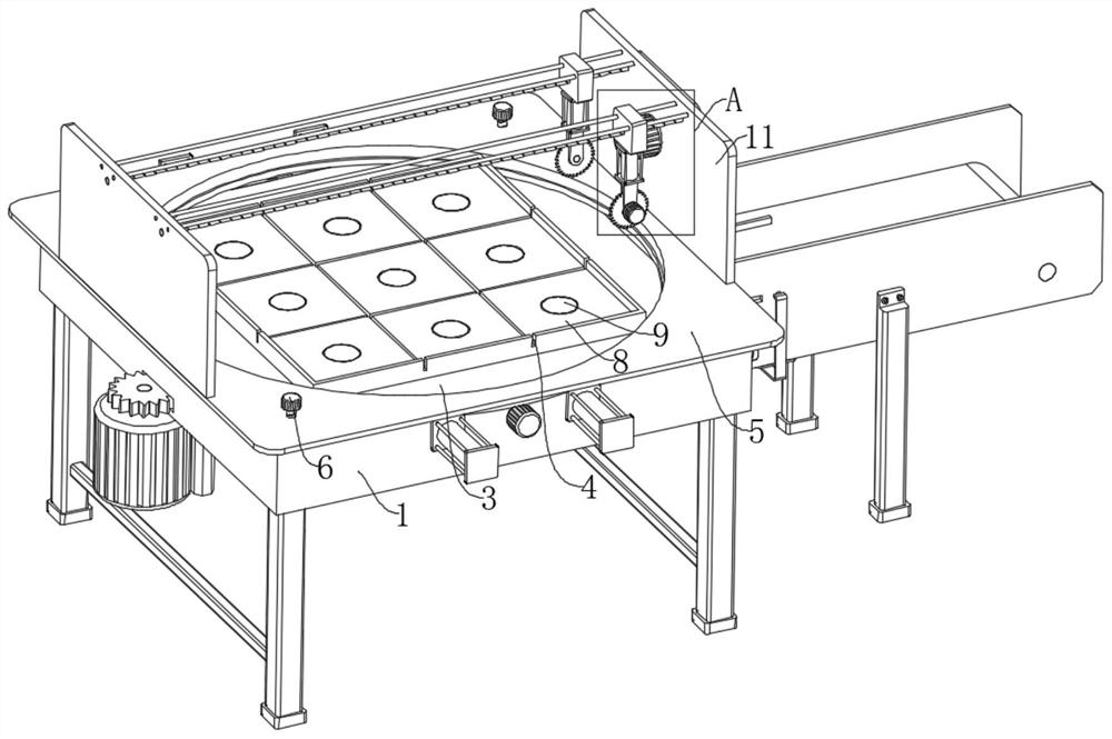 Panel machining equipment for low-smoke furnace and machining technology of panel machining equipment